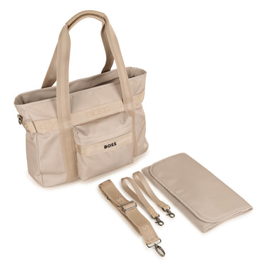 BOSS Pañalera color beige oro